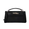 Bolsa Kelly Casual Vintage para Mulheres, Nova Moda Outono 2026, Bolsa de Ombro Único Transversal de Luxo para o Dia a Dia