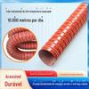 Mangueira de Silicone Vulcanizado Vermelho Ventilado Resistente ao Calor Secador Tecido de Fibra de Vidro Resistente ao Desgaste Duto de Ar de Silicone Resistente a Alta Temperatura