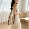Nuevo kit de materiales DIY para bolsa de mano hueca de ganchillo hecha a mano estilo francés, bolso de hombro vintage versátil, regalo perfecto para amigos