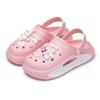 Novos Sapatos de Caverna Estilo Verão Femininos Roupas de Fora Desenho Animado Fofo Chinelos de Dedo Casal Sandálias de Praia Sandálias de Estudante