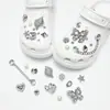 Amuletos para Zapatos Croc, Accesorios para Mujer, Clips para Zapatos DIY, Decoraciones 3D con Pedrería, Clips Desmontables, Estilo de Moda de Influencers