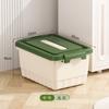 Caja de Almacenamiento Doméstica de PP Transfronteriza para Sala de Estar, Armario, Juguetes, Snacks, Cajón de Escritorio con Tapa, Caja de Almacenamiento para Artículos Varios