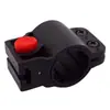 Soporte de montaje universal para candado de bicicleta JOHORSE, botón de liberación rápida de plástico negro, candado en forma de U para asegurar el cuadro de la bicicleta, hecho a medida