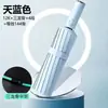 Guarda-chuva Dobrável Masculino com Fivela de Anel Totalmente Automático, Guarda-chuva Duplo à Prova de Vento, Portátil para Uso Duplo em Dias de Sol e Chuva, Guarda-chuva Reforçado com Proteção Solar