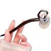 Pasador de Pelo con Borla en Forma de Media Luna Estilo Antiguo para Mujeres 2026 Nuevo Accesorio para el Cabello Hanfu Pasador de Doble Cara con un Toque Elegante de Alta Gama Pasador de Madera