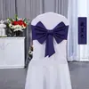Funda Elástica Floral para Silla sin Atar con Lazo, Universal Engrosada para Hotel Banquete Boda
