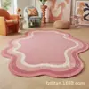 Dropshipping Transfronterizo Alfombra de Imitación Irregular Cachemir Sala de Estar Mesa de Café Sofá Manta Resistente a Manchas y Fácil de Cuidar Dormitorio Alfombra de Cabecera