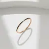 Anillo de Acero de Titanio con Diseño Simple Dongdaemun Coreano, No se Desvanece, para Mujer, Anillo de Dedo de Lujo Ligero a la Moda, Joyería para Mano Mismo Estilo del Pequeño Libro Rojo