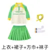 Uniformes de Clase para la Ceremonia de Apertura de la Reunión Deportiva de Estudiantes de Primaria, Uniformes de Otoño para Jardín de Infancia, Disfraces para Actuación de Porristas Infantiles, Polos de Dibujos Animados