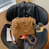 Bolsa de corrente matelassê estilo Chanel para mulheres, novo modelo 2026, textura requintada, para usar na mão e na transversal, bolsa de trabalho moderna e estilosa