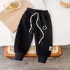 Calça Cargo Camuflada Infantil 2025 Nova Coleção Primavera & Outono Calça Reta para Meninos e Meninas Estilo Coreano Estilo Estrangeiro Calça de Bebê