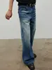 Moda transfronteiriça Harajuku versátil estilo japonês moderno masculino simples popular novo moderno artístico casual ins jeans