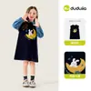 Novedades el 24 de agosto 15% de descuento Anti-pilling Vestido de invierno cálido para niñas de Dudu