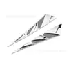 Modificación de coche simulación salida de aire decoración branquia de tiburón puerta de salida de aire lateral pegatina pequeña salida de aire falsa carrocería guardabarros