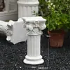 Vaso Romano Estilo Europeu com Pernas Altas para Jardim Pátio Varanda Villa Pilar de Base Extra Grande Vasos de Flores Tendência para Jardinagem Externa