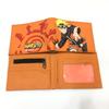 Naruto Kakashi yuzhibo zorrillo Naruto billetera anime japonés monedero corto de silicona tarjetero para hombre