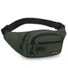Nueva Bolsa de Cintura Deportiva de Comercio Exterior Multifuncional Unisex Versátil Moda Bolso de Pecho Gran Capacidad Múltiples Compartimentos Bolso de Hombro Único Cruzado