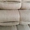 Tecido de Juta Cru, Engomado, Tingido, Revestido, Escovado, Fundo Retrô, Tecido de Juta para Malas