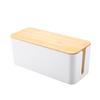 Suministro directo de fábrica caja de almacenamiento de cables de plástico caja para cables de tablero de enchufes caja para cables toma de corriente caja para cables caja de almacenamiento para cables de datos