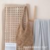 2025 Bolso Nuevo Tejido de Flores Bolso de Paja Tejido a Mano de Margarita Bolso de Hombro Portátil de Viaje de Vacaciones para Mujer