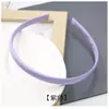 Faixa de cabelo infantil para bebê 1cm cor de doce tecido com fecho de dente cabeça DIY manual acessórios básicos para cabelo material de acessórios