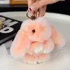 Chaveiro de Pelúcia Imitação de Coelho Rex - Pingente de Pelúcia Conforme Normas Internacionais