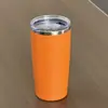 Copo de Carro 20oz Aço Inoxidável de Camada Dupla Boca Larga Vácuo Copo de Cerveja Isolamento Térmico Escritório