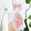 Contas Acrílicas Galvanizadas com Revestimento Colorido, Contas Mabe Laço, Com Furo para Montagem de Joias Artesanais DIY, Acessórios para Joias DIY, Materiais para DIY no Atacado
