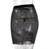 Tops de Verão Europeus e Americanos Transfronteiriços 2025 para Mulheres, Sutiãs, Tops Regata Sexy Brilhantes com Strass para Boate, com Gola Halter