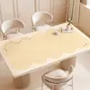Mantel de Mesa de Silicona Impermeable y a Prueba de Aceite con Dibujos Animados, Mantel que No Requiere Lavado, Mantel para Mesa de Centro Anti-Escaldaduras y Aislante, Protector de Escritorio
