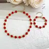 Collar de diamantes de colores nuevo de primavera y verano para mujer, cadena para el cuello de diseño de nicho de alta calidad, todo a juego, exquisita cadena de clavícula de dopamina