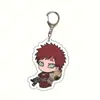 Anime Naruto Organización Akatsuki Pain Colgante Transparente de Acrílico Llavero de Naruto Sasuke Colgante