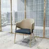 Sofá de Cabine Semicircular de Aço Inoxidável de Luxo Leve para Celebridades da Internet, Conjunto de Mesa e Cadeiras Comerciais para Restaurante de Hot Pot