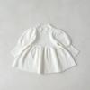 Vestido de Otoño e Invierno Vestido de Punto para Niñas Moda Año Nuevo Princesa Manga Larga Vestido Suéter Bebé Bebé Falda Gruesa