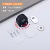 Tapon de Puerta de Acero Inoxidable sin Taladro, Amortiguador de Puerta, Limitador Superior de Puerta, Tapon de Puerta con Succión al Suelo, Tapón de Puerta