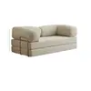 Sofá Plegable Totalmente Lavable de Pana Sofá Cama Perezoso Plegable Sofá Plegable