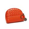 2026 Bolso Nuevo para Mujer Cartera Tejida Hecha a Mano Billetera Sencilla para Monedas Billetera de Piel Sintética Bolso Pequeño con Cremallera para Cosméticos