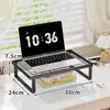 Estante para barbacoa soporte para portátil 19 pulgadas rejilla de enfriamiento soporte de escritorio soporte plano 17 pulgadas estante base para portátil para juegos