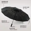 Paraguas Paraguas Automático 24 Varillas Paraguas Grande Sombrilla Reforzado Resistente a la Tormenta Paraguas de Vinilo Protector Solar Paraguas Automático para Hombre para el Sol