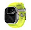 La Correa de Silicona Wild Trail es Adecuada para Apple 10 S11 Generación iWatch Ultra Hebilla de Metal de Aleación de Titanio Pulsera Deportiva