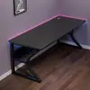 Mesa de computador, mesa gamer, conjunto de mesa e cadeira simples e moderno para home office, mesa de estudo fácil de montar, mesa de quarto, escrivaninha