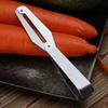 Tienda de dos yuanes pinza de pelo de acero inoxidable para cerdas removedor de pelo pinza de pelo pinza de pelo pelador multifunción pinza de pluma de ganso rallador de melón multiusos