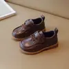 Zapatos Pequeños de Cuero para Bebés Niños y Niñas 2026 Primavera y Otoño Estilo Nuevo Suela Suave Zapatos para Bebés Transpirables Estilo Británico Zapatos Pequeños de Cuero para Niños Transpirables