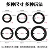 Anillo de Bloqueo de Semen de Silicona Comercio Exterior Anillo Sexy de Higiene Masculina Entrenador de Pene Anti-Eyaculación Masculina Anillo de Bloqueo de Prepucio Portátil
