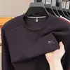 Sudadera Gruesa de Peso Pesado con Capa de Aire para Hombre, Nuevo Modelo Otoño 2026, Cuello Redondo, Estampado Casual, Sudadera Cómoda para Hombre como Capa Base