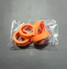 Capa de Borracha para Roda de Mala Espessa Mala Silenciosa Case de Carrinho Roda Universal de Reposição Acessórios de Silicone Capa Protetora