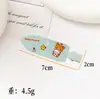 Nuevo Lindo Gatito de Dibujos Animados Pasador Continuo Ins Corazón Girly Flequillo Pasador Lateral Lindo Pasador Tocado