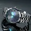 Gubaisen diamantes explosiones relojes mecánicos de imitación de alta gama para hombre a través del fondo tiembla en vivo comercio exterior una generación de cabello