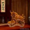 Adornos de Cerámica Tang Sancai de Toro Adornos para el Hogar Sala de Estar Escritorio Toro del Zodiaco Doce Animales Toro de la Fortuna Artesanías Decoraciones