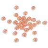 Todas as contas de cobre redondas ocas pequenas contas de ouro com furo grande contas de malha faça você mesmo pulseira colar caneta com contas acessórios de joias contas